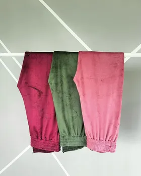 شلوار مخمل ساده