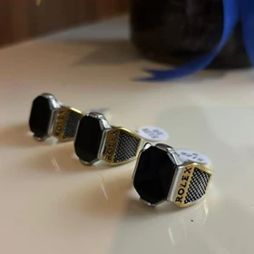 انگشتر استیل رنگ ثابت مردانه کد tw10008