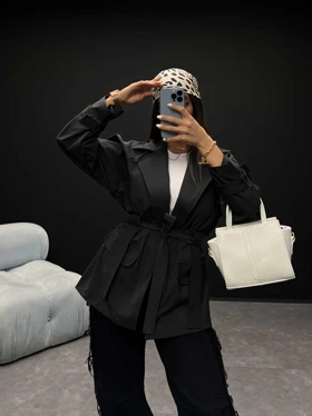 مانتو ZARA کمربندی