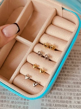 پیرسینگ‌گوش قلبی