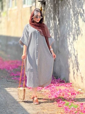 پیراهن بلند پانچ
