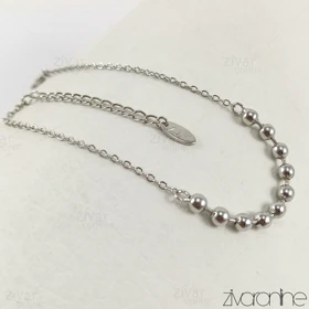 پابند توپی نقره ای 60014