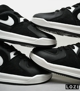 کفش کتانی مردانه و زنانه مشکی سفید NIKE formula 24