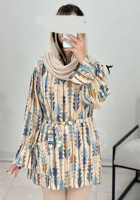 تونیک مانتویی کاج