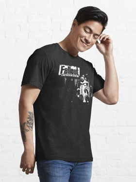 تیشرت کلاسیک طرح فال اوت | Classic Fallout Essential T-Shirt کد 223174
