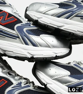 کفش کتانی مردانه و زنانه طوسی مشکی سرمه ای NEW BALANCE 530