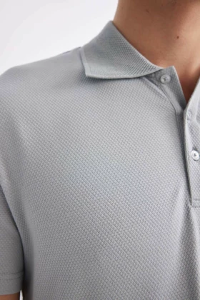 تیشرت یقه پولو مردانه defacto