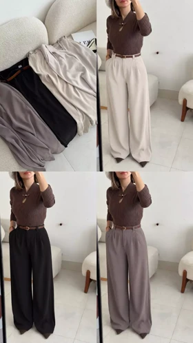 شلوار ریزشی 3590