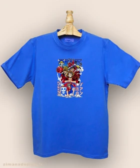 تیشرت مردانه و زنانه طرح وان پیس کد910