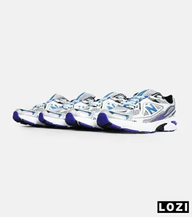 کفش کتانی مردانه و زنانه طوسی مشکی آبی NEW BALANCE 1064 V.2