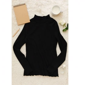 تیشرت آستین بلند کبریتی زنانه کد Z-SA65