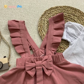 شومیز دامن ساسبندی 3 تا 9 سال