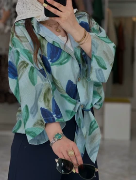 شومیز گره‌ای پریسا