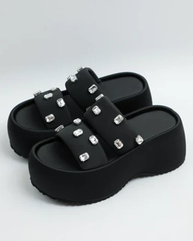 6138-25 - صندل لژدار سنگدوزی 6138-25