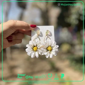 گوشواره حصیری بهار و تابستان کد gh192