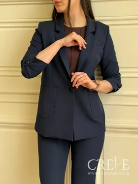 ست کت شلوار جلوجیب