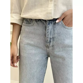 شلوار جین نیم بگ 1002751