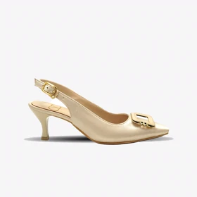 کفش مجلسی زنانه پاشنه‌دار 5 سانت مدل 400937 _ sandal valentino