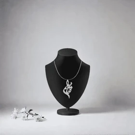 پلاک اسم قاسم و زنجیر