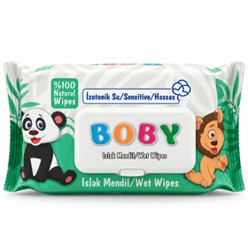 دستمال مرطوب کودک BUBO بوبو 120 عددی (سبز)