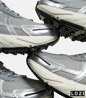 کفش کتانی مردانه و زنانه طوسی سبز کرم Nike cushlon مدل 6831