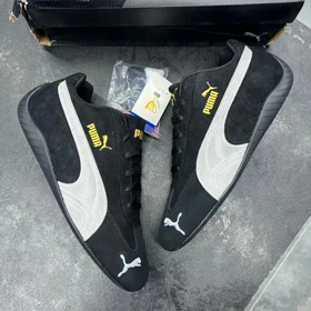 کفش پوما اسپید کت مشکی سفید Puma Speedcat Black White