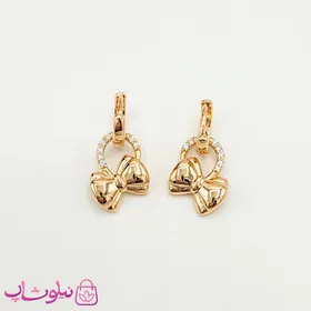 گوشواره آویز دخترانه ژوپینگ طرح پاپیون