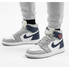 کتانی ساق‌دار طوسی سرمه ای