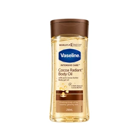 روغن ژل بدن وازلین Vaseline مدل Cocoa Radiant حاوی کره کاکائو