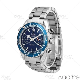ساعت امگا سیمستر مردانه سه موتوره سیلور صفحه آبی 106599