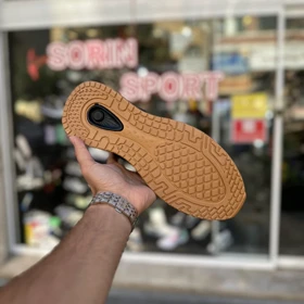 کتانی چرمی مشکی مردانه کد 5862