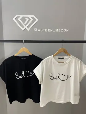 تیشرت آستین دوبل(SMILE)
