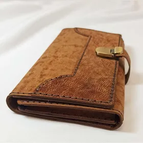 کیف پول چرم طبیعی سبک