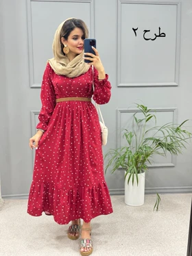 پیراهن مانتویی طناز