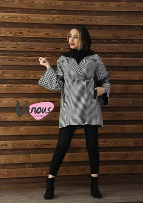 پالتو آستردار چهار خونه