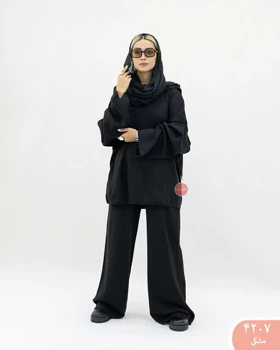 ست تونیک و شلوار بافت 4207