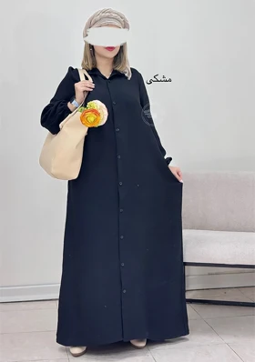 پیراهن مانتویی پرند