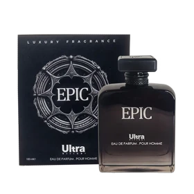 پرفیوم مردانه اولترا ویرچوآل مدل رویال Epic حجم 100 میلی لیتر – رایحه Mont Blanc Emblem