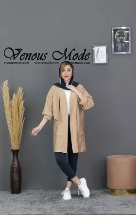 مانتو بابوس آستین پفی