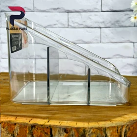 نظم دهنده شفاف 3 خانه رومیزی لیمون