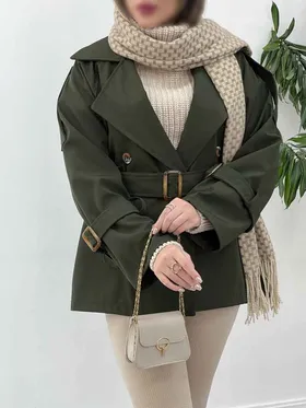بارانی چهاردکمه متینا
