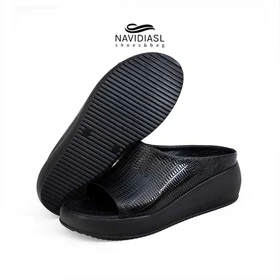 صندل تمام چرم زنانه کد 1001001