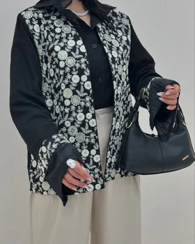 کت سوزن دوزی لینن
