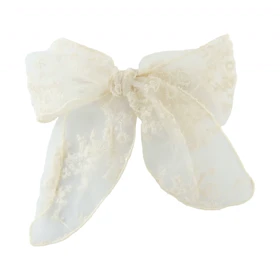 گیره مو فرانسوی مدل پاپیونی گل