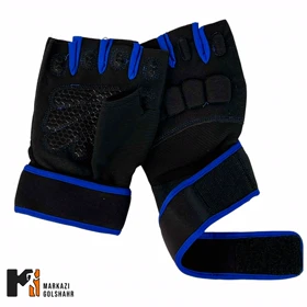 دستکش بدنسازی مچ بنددار مدل 3822 کد 2013144