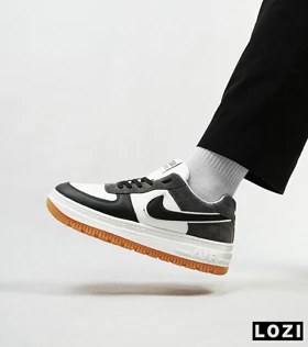 کفش کتانی بزرگ پا مشکی طوسی نایک NIKE AIR FORCE