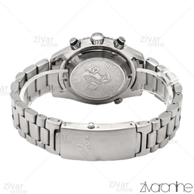 ساعت امگا سیمستر مردانه سه موتوره سیلور صفحه آبی 106599