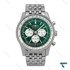 ساعت مردانه برایتلینگ NAVITIMER خلبانی سیلور صفحه سبز Breitling-6700-G