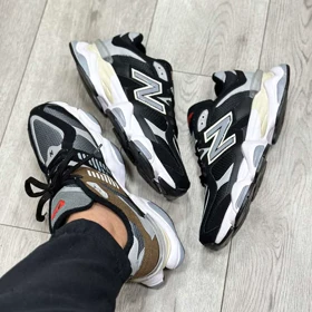 کتانی اسپرت مردانه مدل نیوبالانس 9060 NEW BALANCE رنگ مشکی