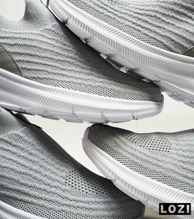 کفش کتانی طبی ورزشی طوسی SKECHERS GoWalk 5 V2
